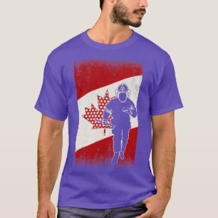T-shirt idéal pour les pompiers canadiens classiques