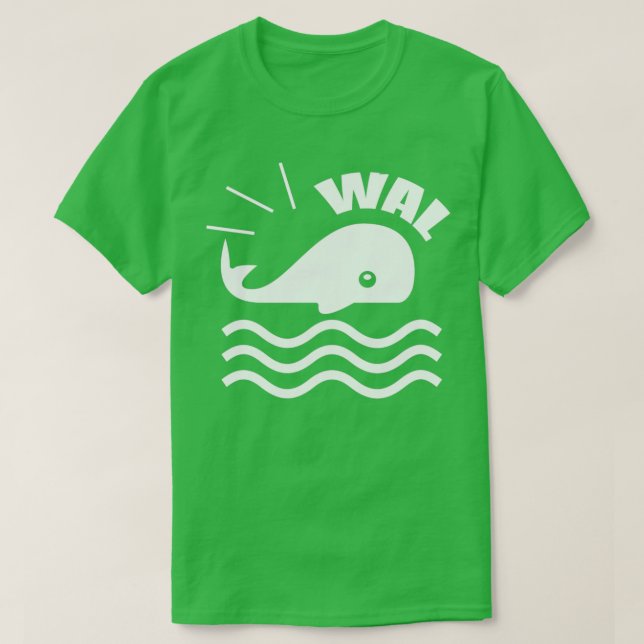 T-shirt Idée cadeau baleine (Design devant)