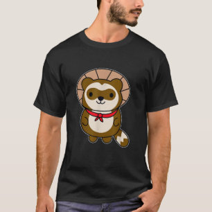 T-shirt Idée cadeau Chien Raton laveur Japonais Kawaii Mig