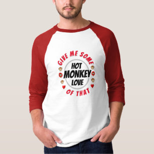 T-shirt Idée cadeau de la Saint Valentin pour lui CHAUD MO