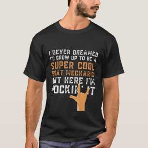 T-shirt Idée-cadeau de Noël pour les mécaniciens nautiq