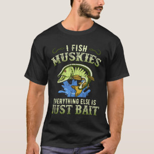 T-shirt Idée Cadeau de Pêche Musky Chemise Muskie
