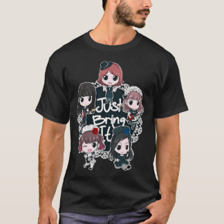 T-shirt Idée cadeau Meilleure Bande Violette Manches Longu
