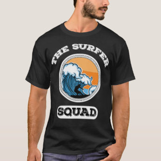 T-shirt Idée cadeau motivée The Surfer meilleurs amis long