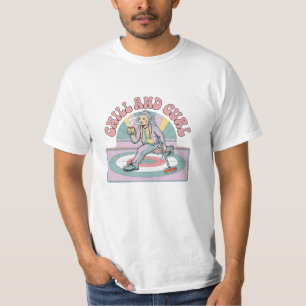 T-shirt Idée cadeau pour les amateurs de curling