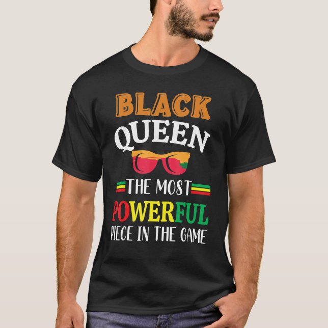 T-shirt Idée cadeau pour Noir Histoire mois de sensibilisa (Devant)