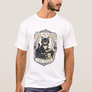 T-shirt Idée cadeau pour papa chat de l'Académie sombre -