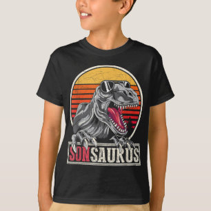 T-shirt Idée Cadeau Son Rétro Cool Dinosaur Sonsaurus T Re