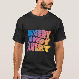T-shirt Idée Cadeau Très Rétro Pour Filles Prénom A