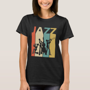 T-shirt Idée cadeau vintage Jazz Music Lover