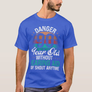 T-shirt Idée d'anniversaire 90 Humour peut crier Drôle de