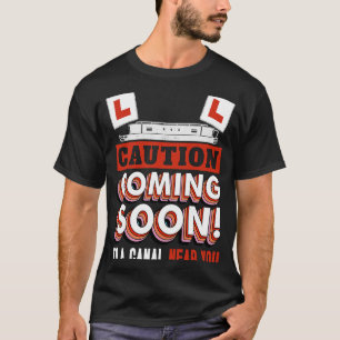 T-shirt Idée De Bateau Étroit Pour Hommes Et Bateau Canal