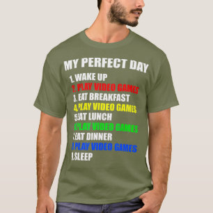 T-shirt IDÉE DE CADEAU La journée de jeu parfaite Surprise