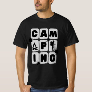 T-shirt Idée de camping, drôle de camping, Équipe de campi