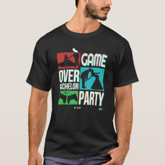 T-shirt Idée de mariage enterrement de vie de garçon enter