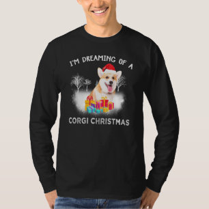 T-shirt Idée De Noël Pour Corgi Chien Famille Correspondan