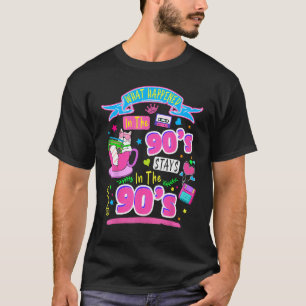 T-shirt Idée des années 90 pour les femmes Rave Outfit & 9