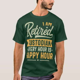 T-shirt Idées Cadeau du gardien à la retraite Gardien à