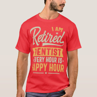T-shirt Idées Cadeaux Dentistes Retraités Dentistes Dentis