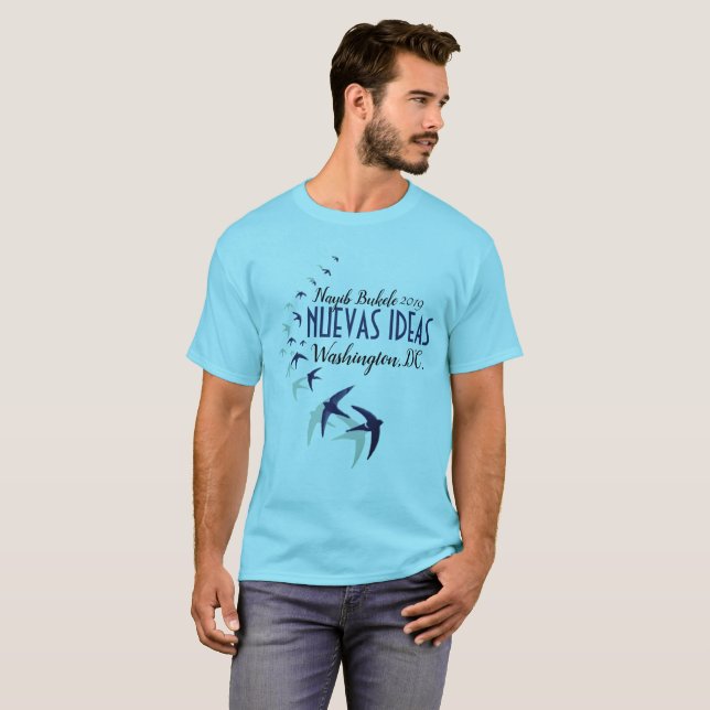 T-SHIRT IDÉES CAMISETA UNISEXE DE NUEVAS (Devant entier)