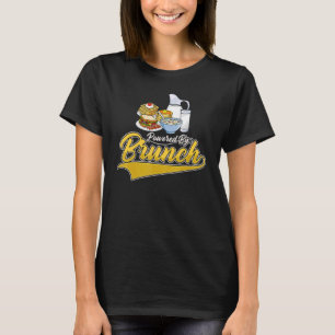 T-shirt Idées de brunch Recettes de nourriture Mimosa Peti