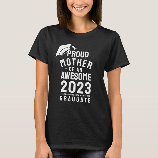 T-shirt Idées de chemise de fin d'études familiales (Devant)