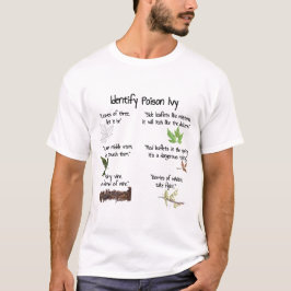 T-shirt Identifier le Plante de lierre toxique - Sécurité 
