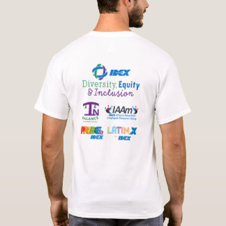 T-shirt IDEX Santé & Science Diversité en blanc