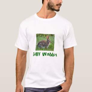 T-shirt idiot de Wabbit