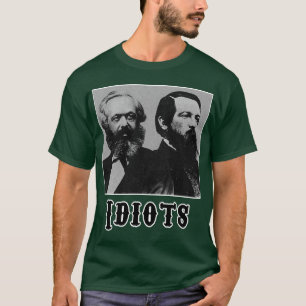 T-shirt Idiots : Marx et Engles