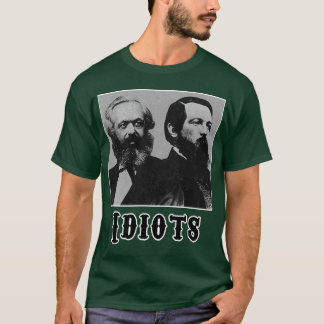 T-shirt Idiots : Marx et Engles