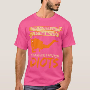 T-shirt Idiots Wet Suit Fins Snorkeling Plongée sous-marin