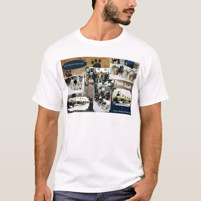 T-shirt Iditarod 2010 (Devant)