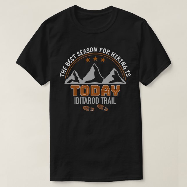 T-shirt Iditarod Trail Cadeau (Design devant)