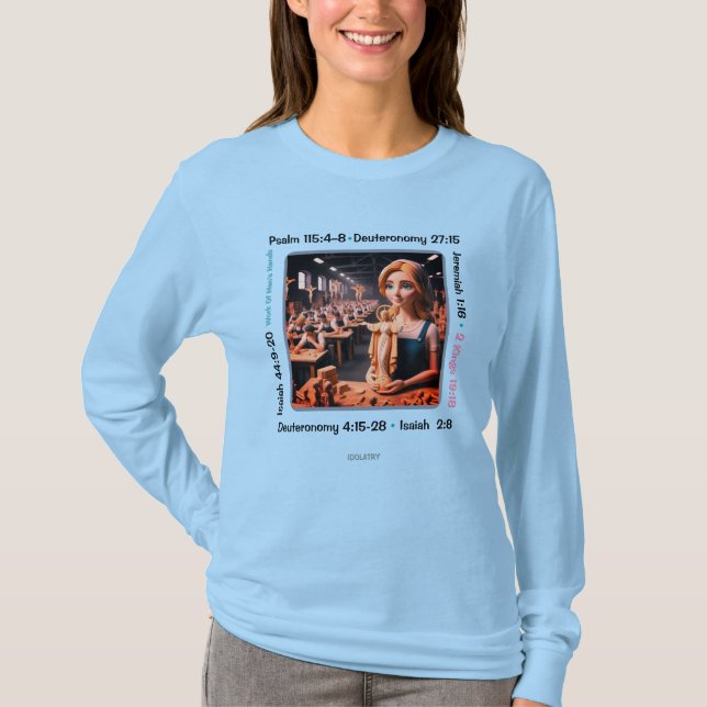 T-shirt Idolatry003b Chemise à manches longues (Devant)