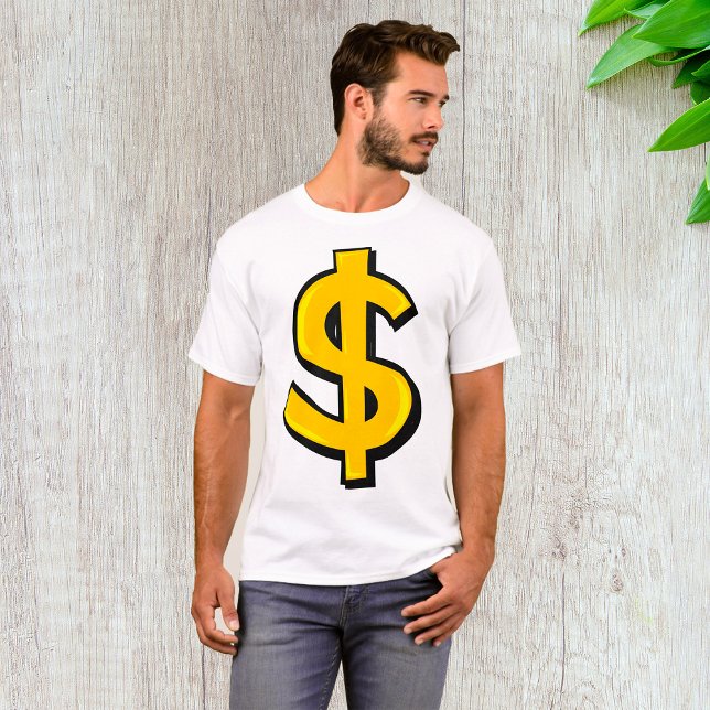T-shirt Iellow dollar (Créateur téléchargé)