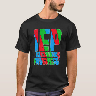 T-shirt Iep J'encourage Les Progrès Enfants Autistes Journ