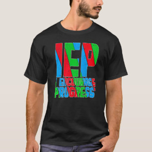 T-shirt Iep J'encourage Les Progrès Enfants Autistes Journ