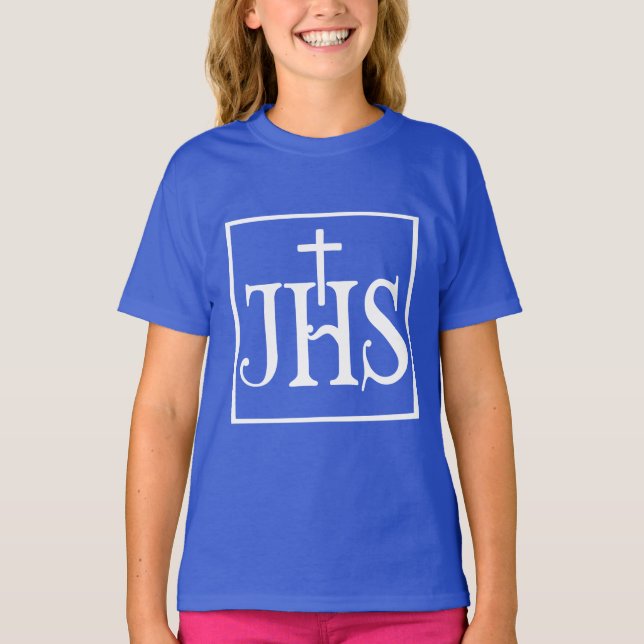 T-shirt Iesus Hominum Salvator (Devant)