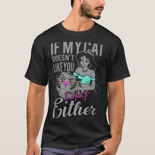 T-shirt If My Cat Doesn't Like You I Don't  (Devant)