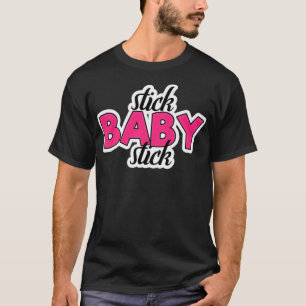 T-shirt IF Stick Baby Infertilité Cadeau Embryo Maman Coeu