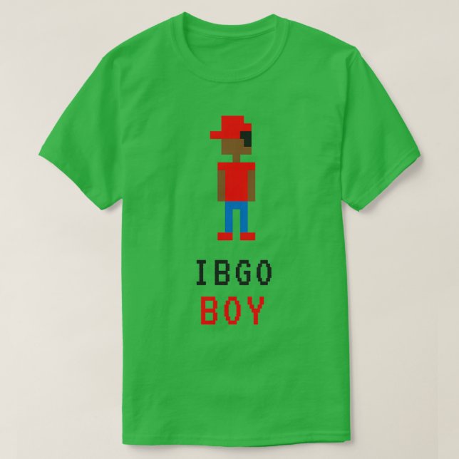 T-shirt Igbo Boy Long (Design devant)