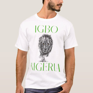 T-shirt Igbo Nigeria Ancestry Initiation Dna Résultats