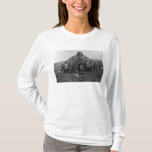 T-shirt Igloo esquimau près de Nome, photographie de