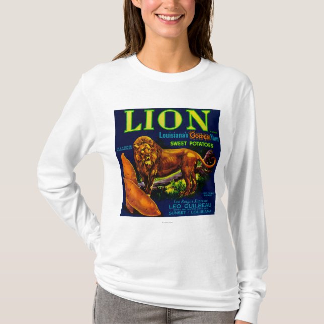 T-shirt Igname LabelSunset, LA de lion (Devant)