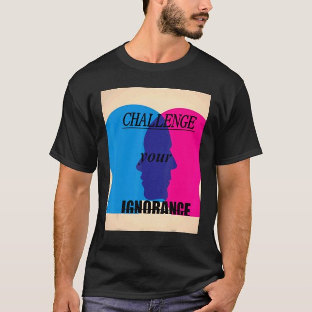 T-shirt Ignorance créative (Devant)