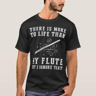 T-shirt Ignorance Flûte