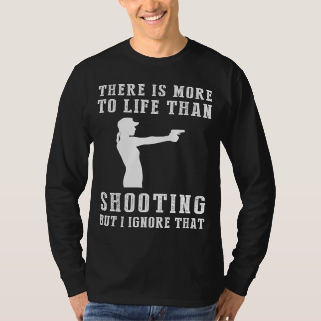 T-shirt Ignorance Gun (Devant)