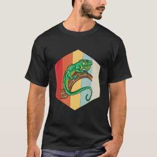 T-shirt Iguana Illustration Propriétaire Lover Cadeau Igua