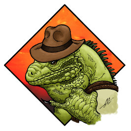 T-shirt Iguana Jones